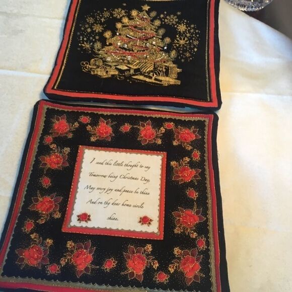 NWOT Set of 2 Holiday Wall Hangings - Picture 6 of 9